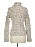 St. John's Bay Tweed Silver Turtleneck Sweater Size M - photo 2