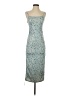 Shein Paisley Blue Cocktail Dress Size S - photo 1