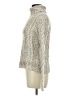 St. John's Bay Tweed Silver Turtleneck Sweater Size M - photo 5