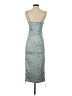 Shein Paisley Blue Cocktail Dress Size S - photo 2