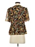 Madewell 100% Polyester Black Short Sleeve Blouse Size XS - photo 2