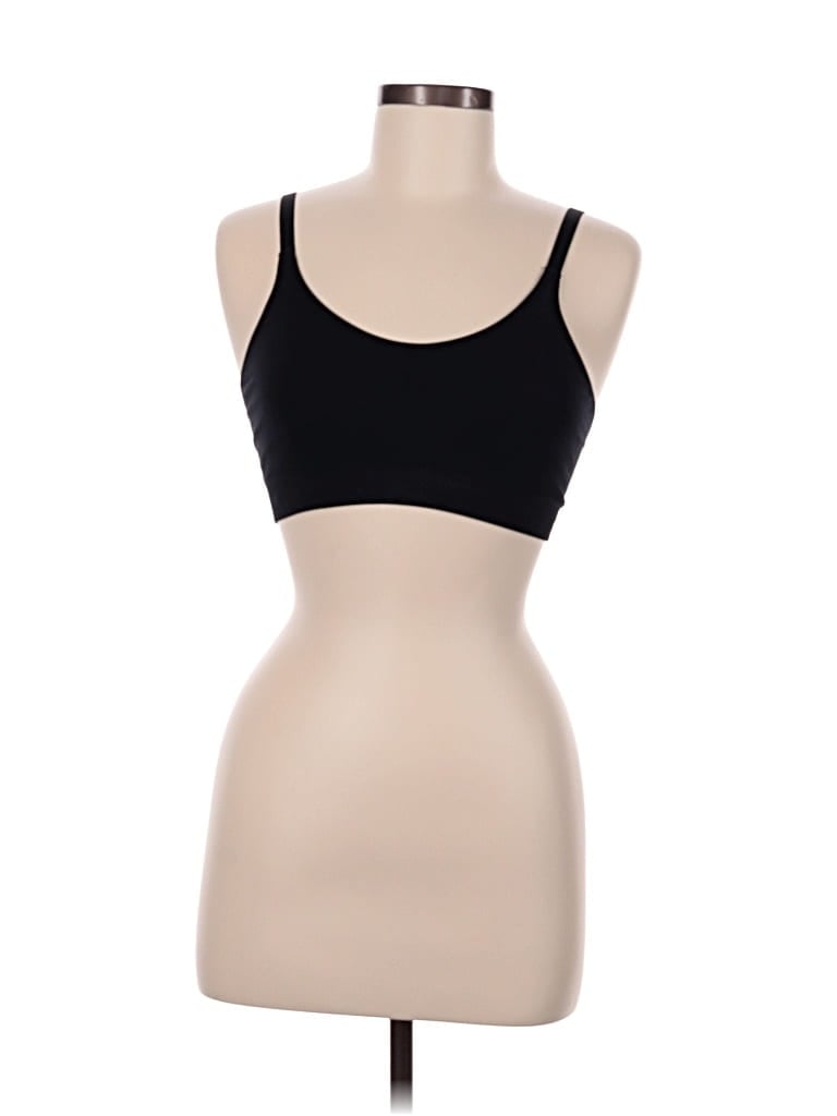 Pre-owned Assorted Brands Sports Bra In Black