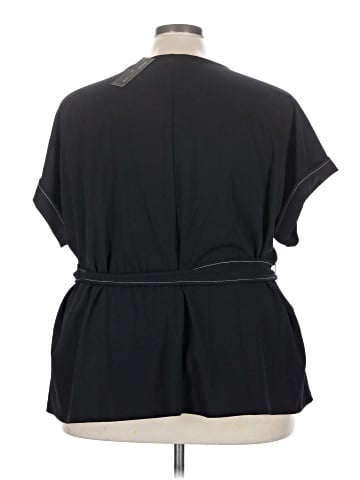 Worthington Short Sleeve Blouse (view 2)
