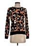 Philosophy Republic Clothing Animal Print Brown Pullover Sweater Size S - photo 1
