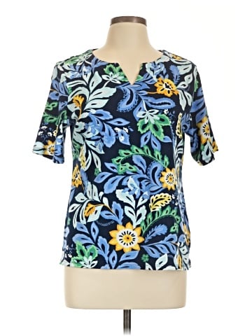 Croft & Barrow Short Sleeve Blouse (view 1)