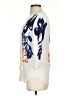 Maeve 100% Rayon White 3/4 Sleeve Blouse Size 0 - photo 5