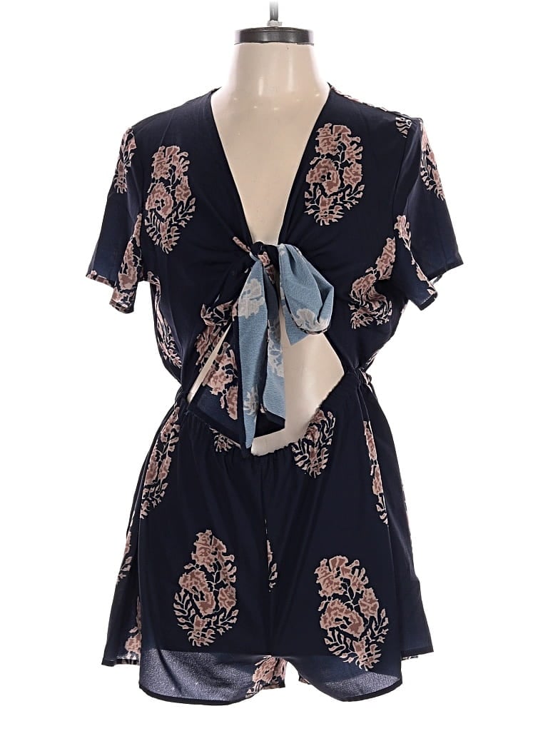 Pre-owned Unbranded Romper In Blue