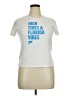 Fabletics White Short Sleeve T-Shirt Size XL - photo 1