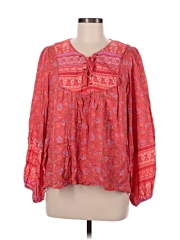Lucky Brand Long Sleeve Blouse (view 1)
