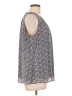 Daniel Rainn Gray Sleeveless Blouse Size L - photo 4