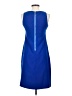T Tahari 100% Polyester Solid Blue Cocktail Dress Size 4 - photo 2
