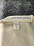 Lavender Brown 100% Silk Solid Blue Jumpsuit Size S - photo 4