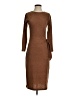 MNG Brown Casual Dress Size 2 - photo 1