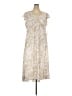 Calvin Klein 100% Polyester Paisley Ivory Casual Dress Size 20 - photo 1