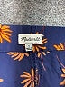 Madewell 100% Viscose Print Blue Shorts Size S - photo 3