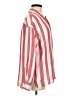 Old Navy Stripes Red Long Sleeve Button-Down Shirt Size M - photo 4