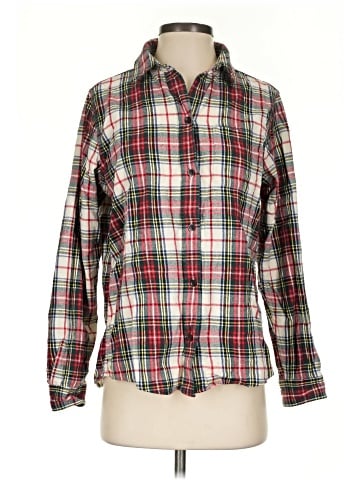 L.L.Bean Long Sleeve Button-Down Shirt (view 1)