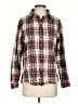 L.L.Bean 100% Cotton Plaid Green Long Sleeve Button-Down Shirt Size S - photo 1