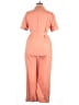 J. Peterman Solid Orange Jumpsuit Size 14 - photo 2