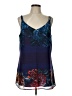 CAbi 100% Polyester Blue Sleeveless Top Size L - photo 1