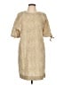 Cos Tweed Gold Casual Dress Size 12 - photo 1