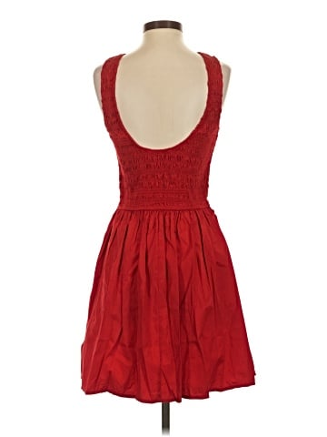 Madewell The Melody Scoopback Smocked Mini Dress (view 2)