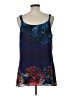 CAbi 100% Polyester Blue Sleeveless Top Size L - photo 2