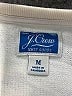 J.Crew 100% Cotton Ivory Sweatshirt Size M - photo 7