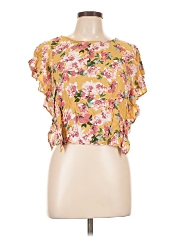 Joe B by Joe Benbasset Short Sleeve Blouse (view 1)