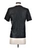 Truth and Pride 100% Leather Black Short Sleeve Top Size S - photo 2