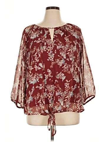 West Kei 3/4 Sleeve Blouse (view 1)