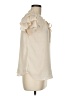 Umgee 100% Polyester Ivory Short Sleeve Blouse Size M - photo 4