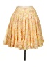 Rococo Sand Paisley Yellow Formal Skirt Size S - photo 2