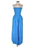 Elan 100% Cotton Color Block Blue Jumpsuit Size L - photo 1