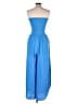 Elan 100% Cotton Color Block Blue Jumpsuit Size L - photo 2