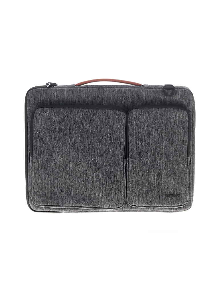Pre-owned Assorted Brands Laptop Bag In Gray