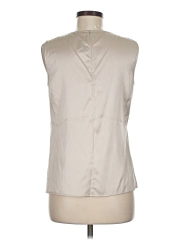 St. John Sleeveless Silk Top (view 2)
