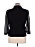Talbots 100% Polyester Black 3/4 Sleeve Blouse Size 16 - photo 2