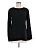 Max Studio Black Long Sleeve Top Size M - photo 1
