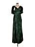 Assorted Brands 100% Polyester Green Cocktail Dress Size 8 - photo 1