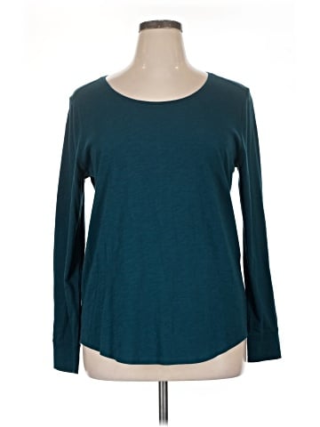 Ann Taylor LOFT Long Sleeve T-Shirt (view 1)