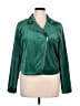 LC Lauren Conrad 100% Polyester Green Jacket Size XL - photo 1