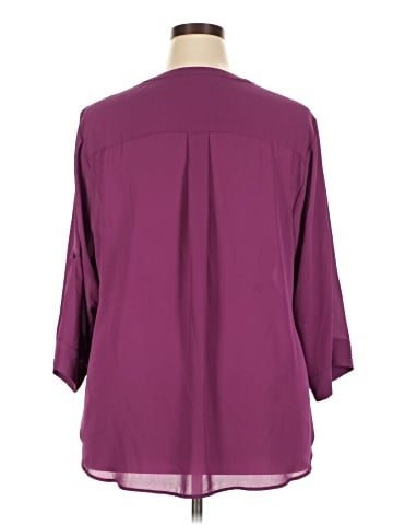 Torrid 3/4 Sleeve Blouse (view 2)