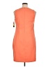 AB Studio Orange Casual Dress Size 16 - photo 2