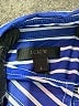 J.Crew 100% Cotton Stripes Blue Long Sleeve Button-Down Shirt Size 2 - photo 7