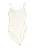 Athleta Solid Ivory One Piece Swimsuit Size XS - photo 1