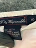 Faconnable 100% Cotton Solid Ivory Shorts Size 10 - photo 3