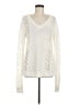 Hem & Thread Ivory Pullover Sweater Size M - photo 1