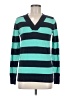 Gap Outlet Stripes Teal Pullover Sweater Size M - photo 1