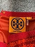 Tory Burch Houndstooth Red Casual Skirt Size 0 - photo 4